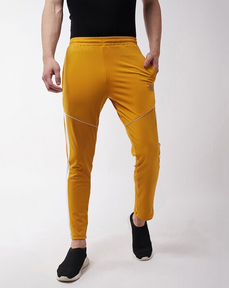 Buy Mustard Track Pants for Men by Masch Sports Online