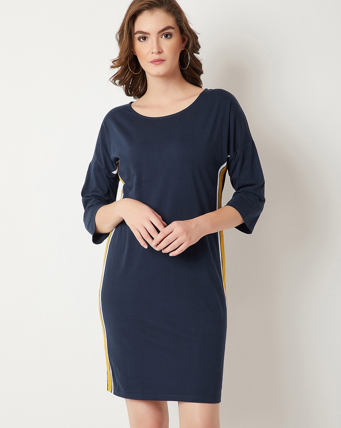 Buy Navy Blue Dresses for Women by MISS CHASE Online 