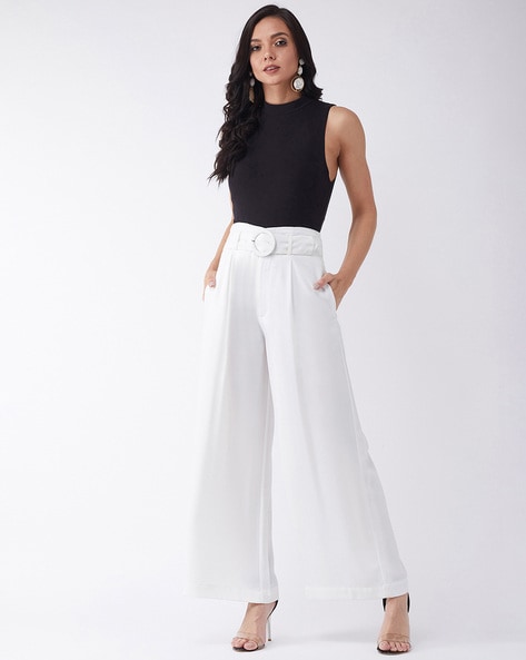 Lana - High Waisted Trousers - Black – This is Unfolded-chantamquoc.vn