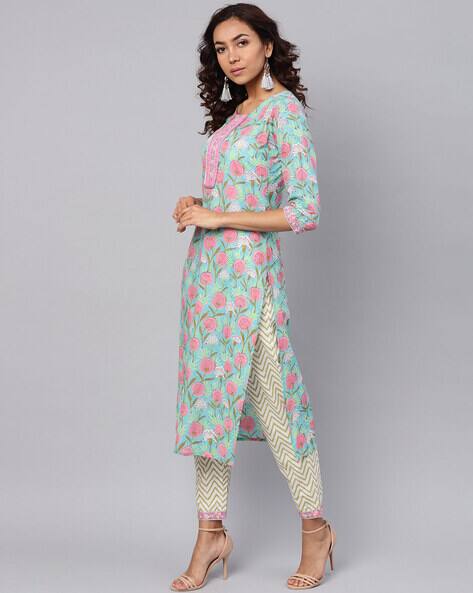 Buy Blue Kurta Suit Sets for Women by 