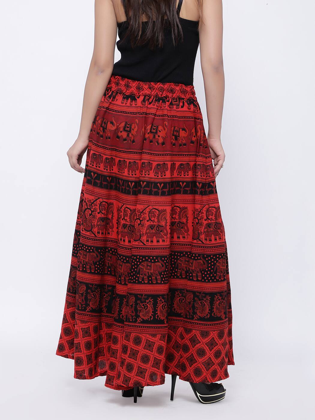 wrap around skirt ajio