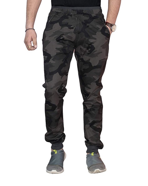 Men's Cotton Camouflage Track Pant. | BLACK-GREEN | size from M to 5XL. –  Neo Garments