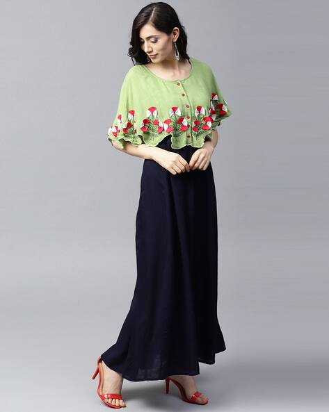 Buy Navy Dresses for Women by AKS 
