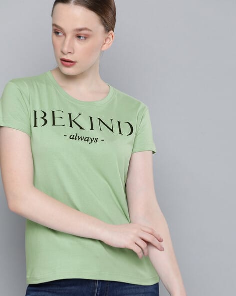 Pista Green Tops \u0026 Tshirts for Women 