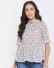Floral Print Relaxed Fit Tunic Floral Print Relaxed Fit Tunic