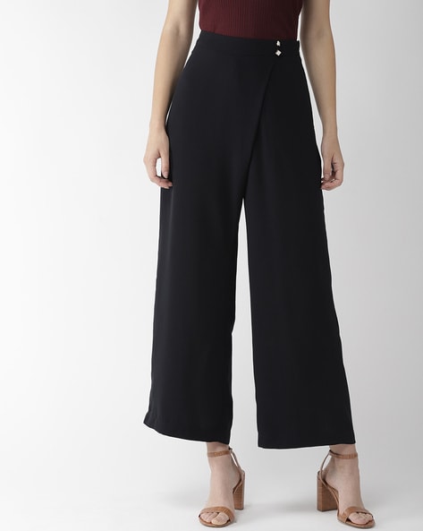 dressy black palazzo pants