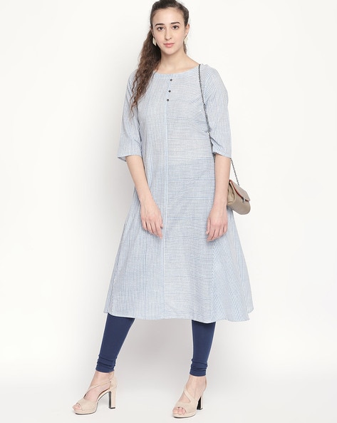 Buy Blue Kurtas for Women by Rangmanch by Pantaloons Online