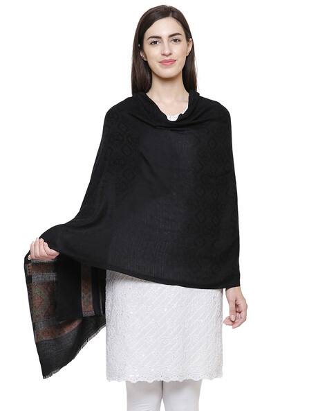 womens black shawls