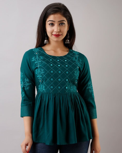 Peplum Tops - Buy Peplum Tops Online for Women & Girls in India at