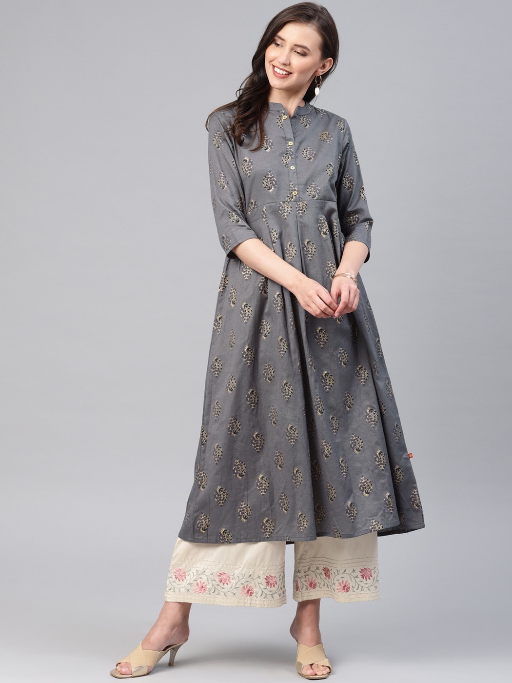 Buy Navy Blue Kurtas & Kurtis for Women by AJIO Online | Ajio.com