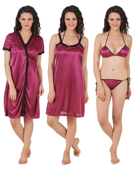 Satin Nighty Set 