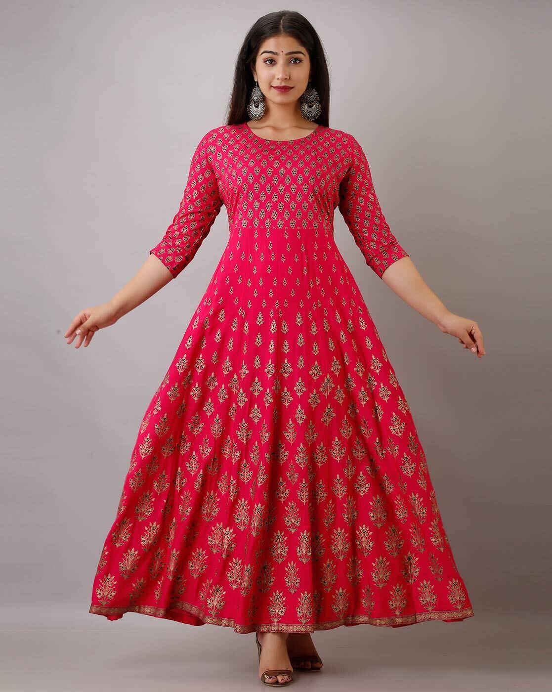 long anarkali kurta