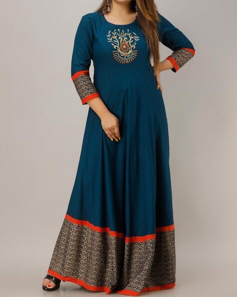 full anarkali kurta