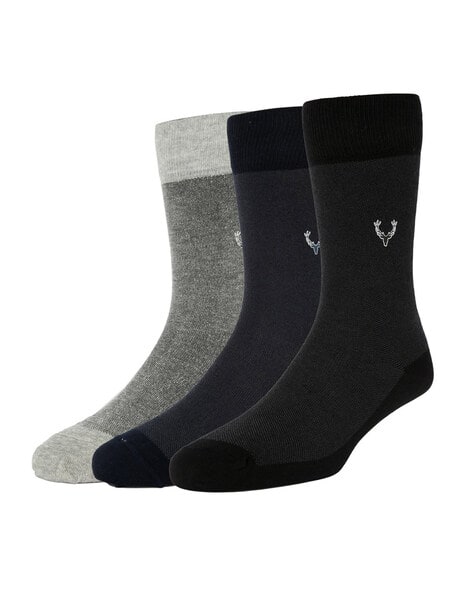 ALLEN SOLLY Pack of 3 Mid Calf Length Socks