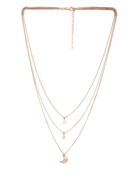 Buy Rose Gold Necklaces \u0026 Pendants for 