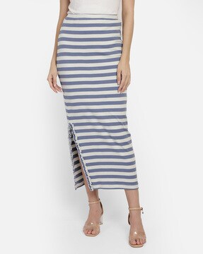 striped skirt online india