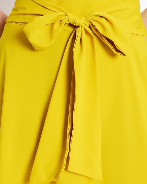 Buy Yellow Skirts for Women by Berrylush Online