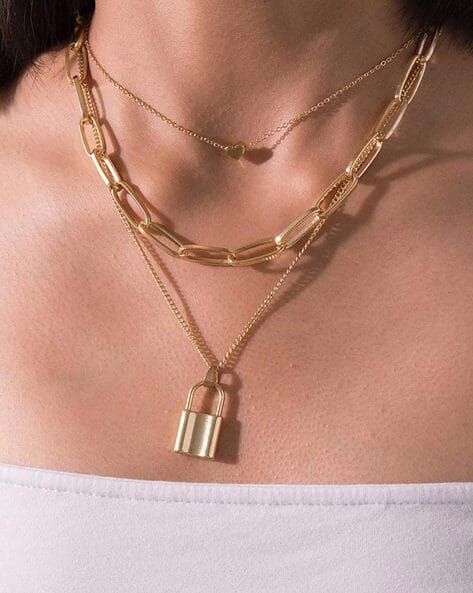 Buy Gold Necklaces \u0026 Pendants for Women 