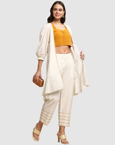 white long shrug online