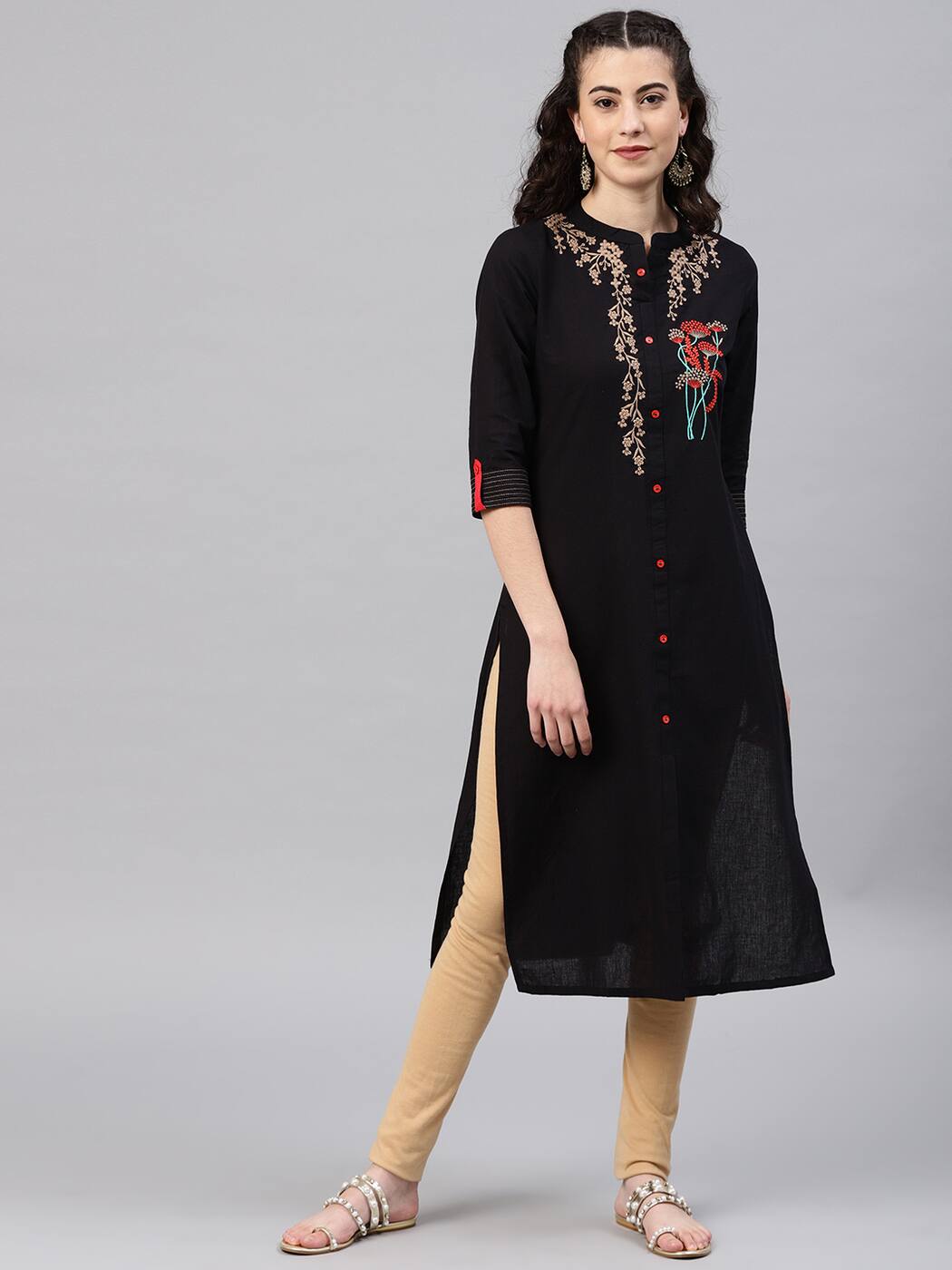 Black kurta design 2019 for girl Clearance