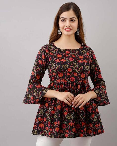 black bell sleeve