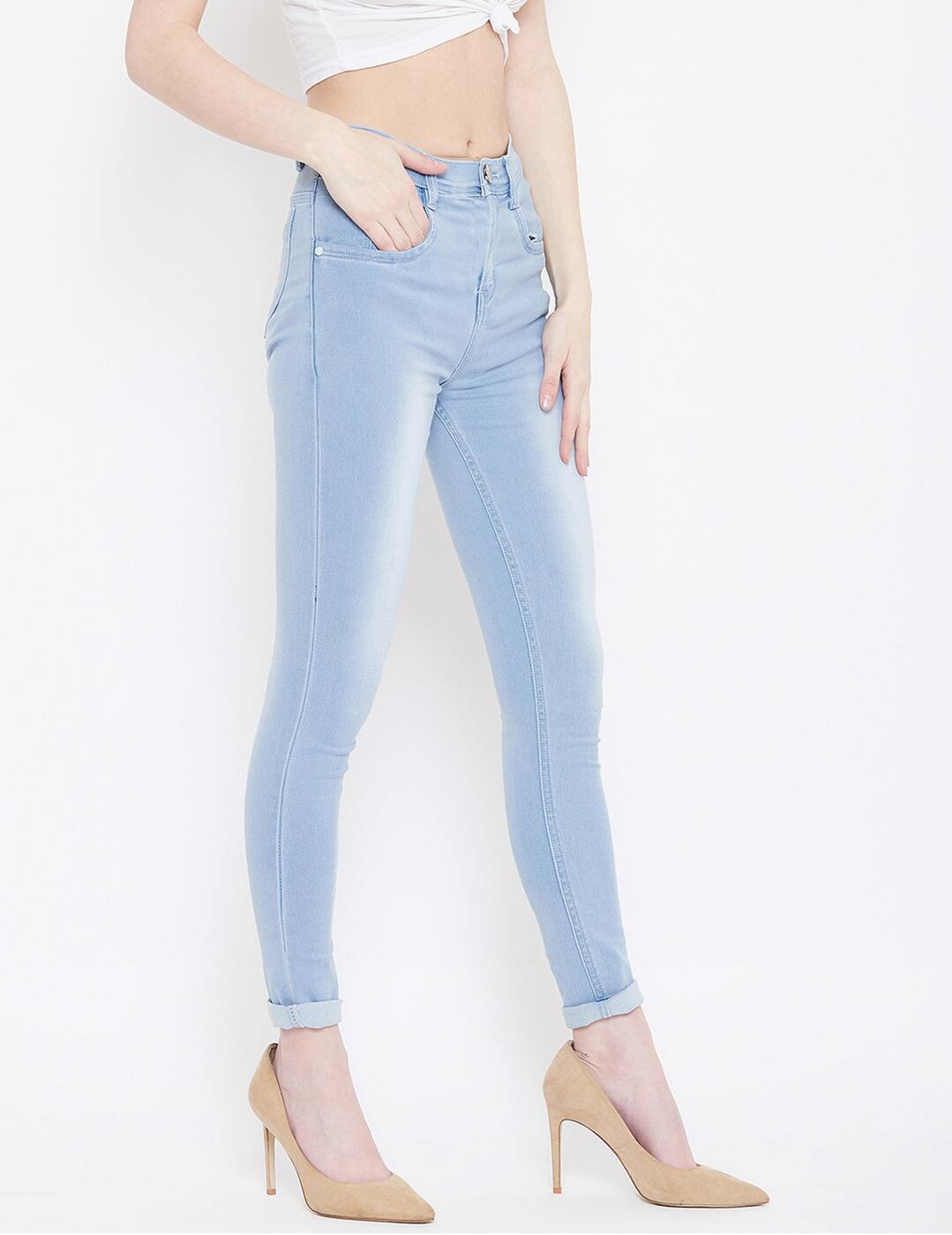 Buy Sky Blue Jeans \u0026 Jeggings for Women 