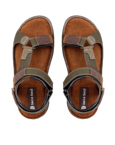 Buy online Brown Leatherette Slip On Slipper from Slippers, Flip Flops &  Sliders for Men by Bacca Bucci for ₹789 at 47% off | 2024 Limeroad.com