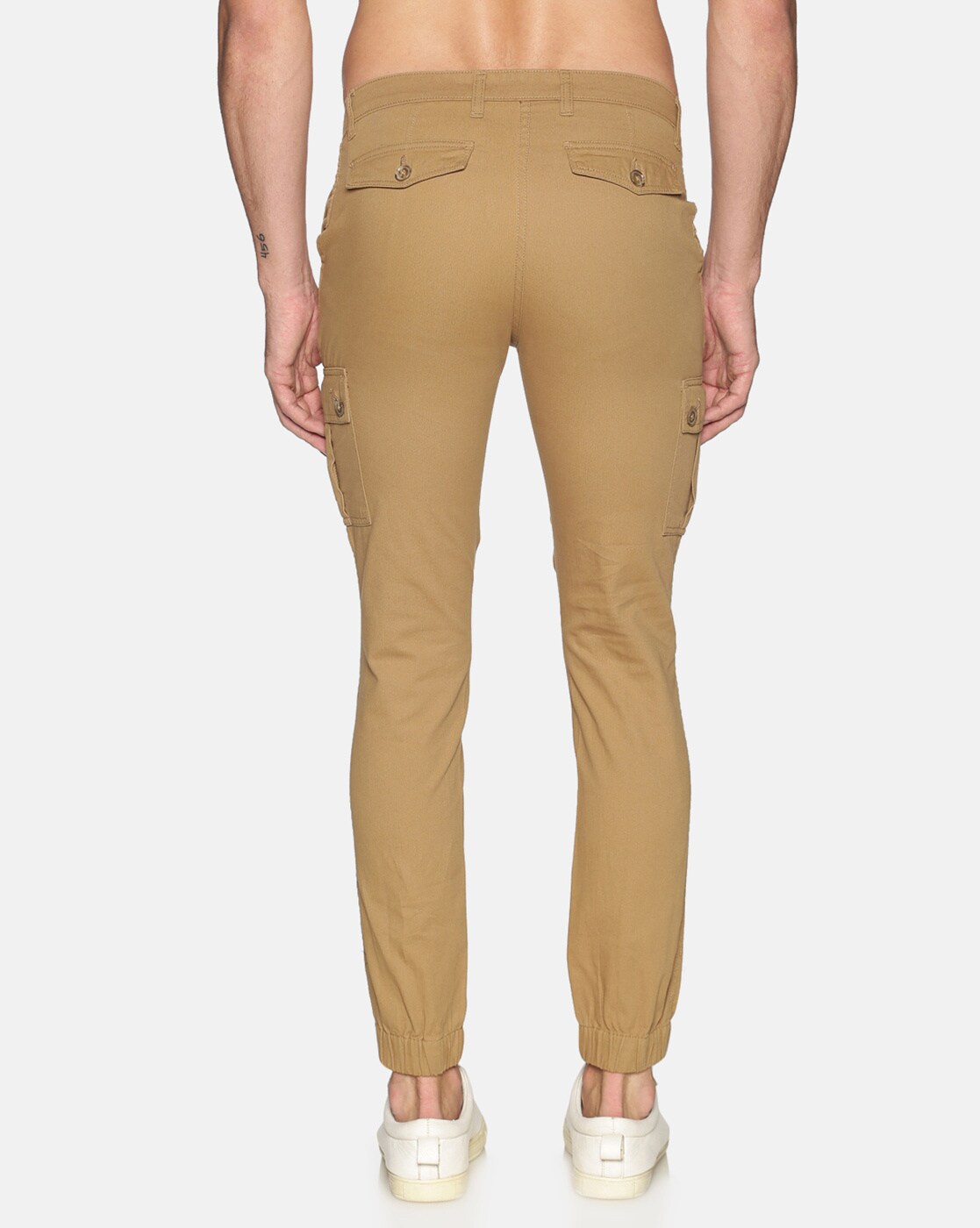 Pure Cotton Utility Cargo Trousers