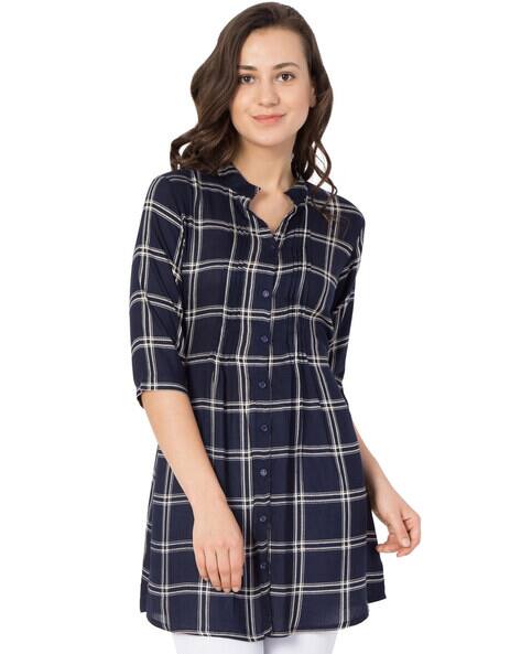 Buy Blue Shirts, Tops \u0026 Tunic for Women 