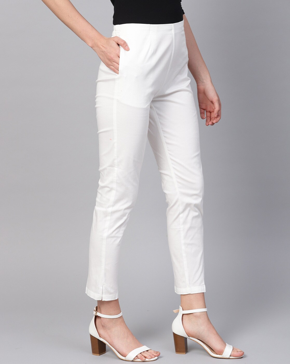 Ankle Length Pants For Women | Ankle Length Pants | SAINLY