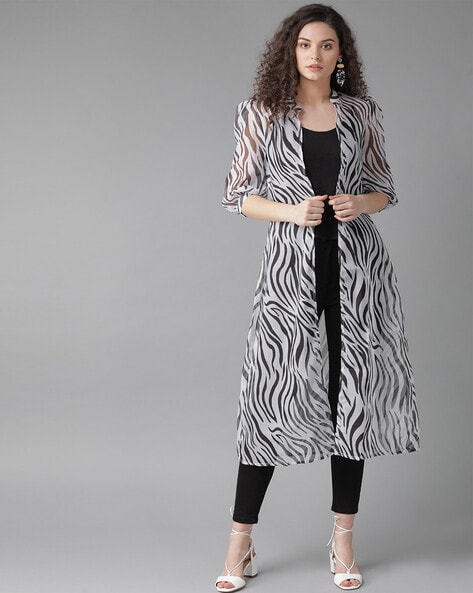 Long hot sale jacket shrug