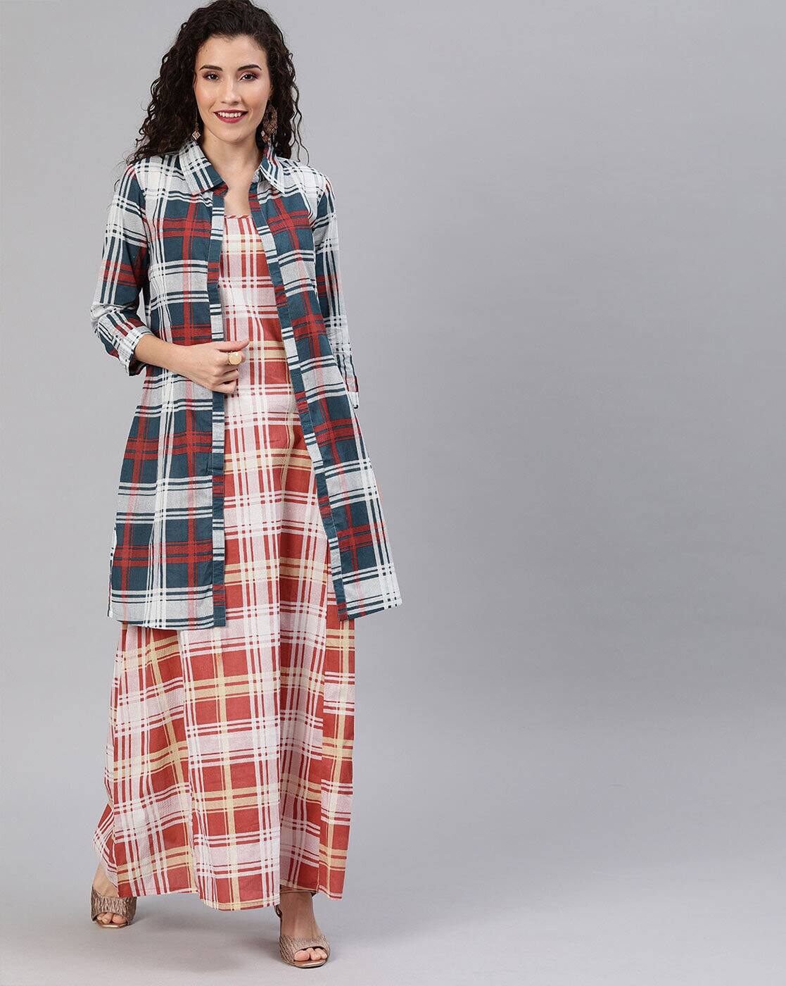 collar wali dress