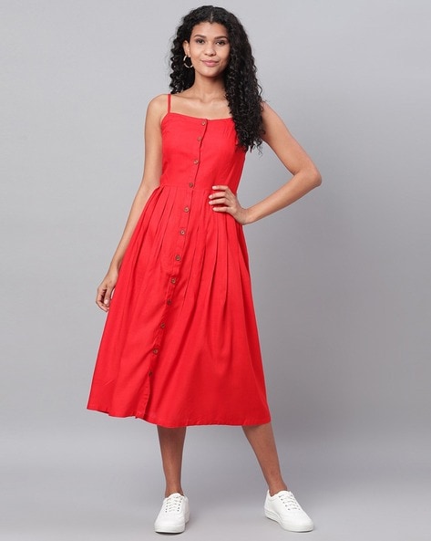 Buy Red Dresses for Women by MYSHKA ...