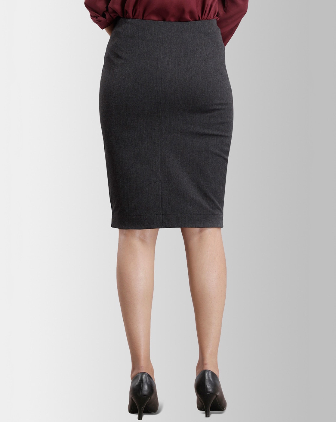 Buy Grey Skirts for Women by Fable Street Online