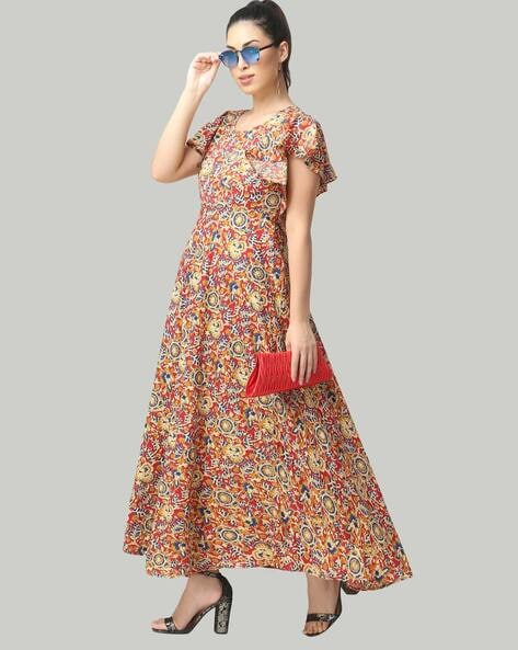 Indivar Kalamkari Dress – Ekana Label