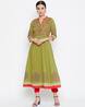 Floral Print Anarkali Kurta Floral Print Anarkali Kurta