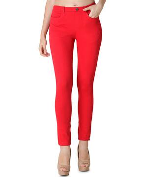 Buy Olive Jeans \u0026 Jeggings for Women by 