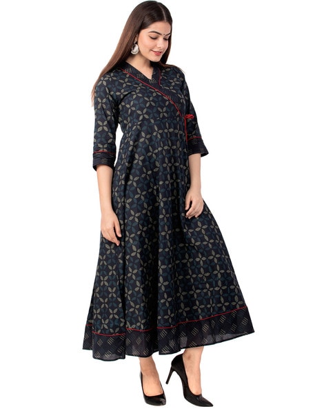 Buy Indigo Dresses Gowns for Women by MIRAVAN Online Ajio