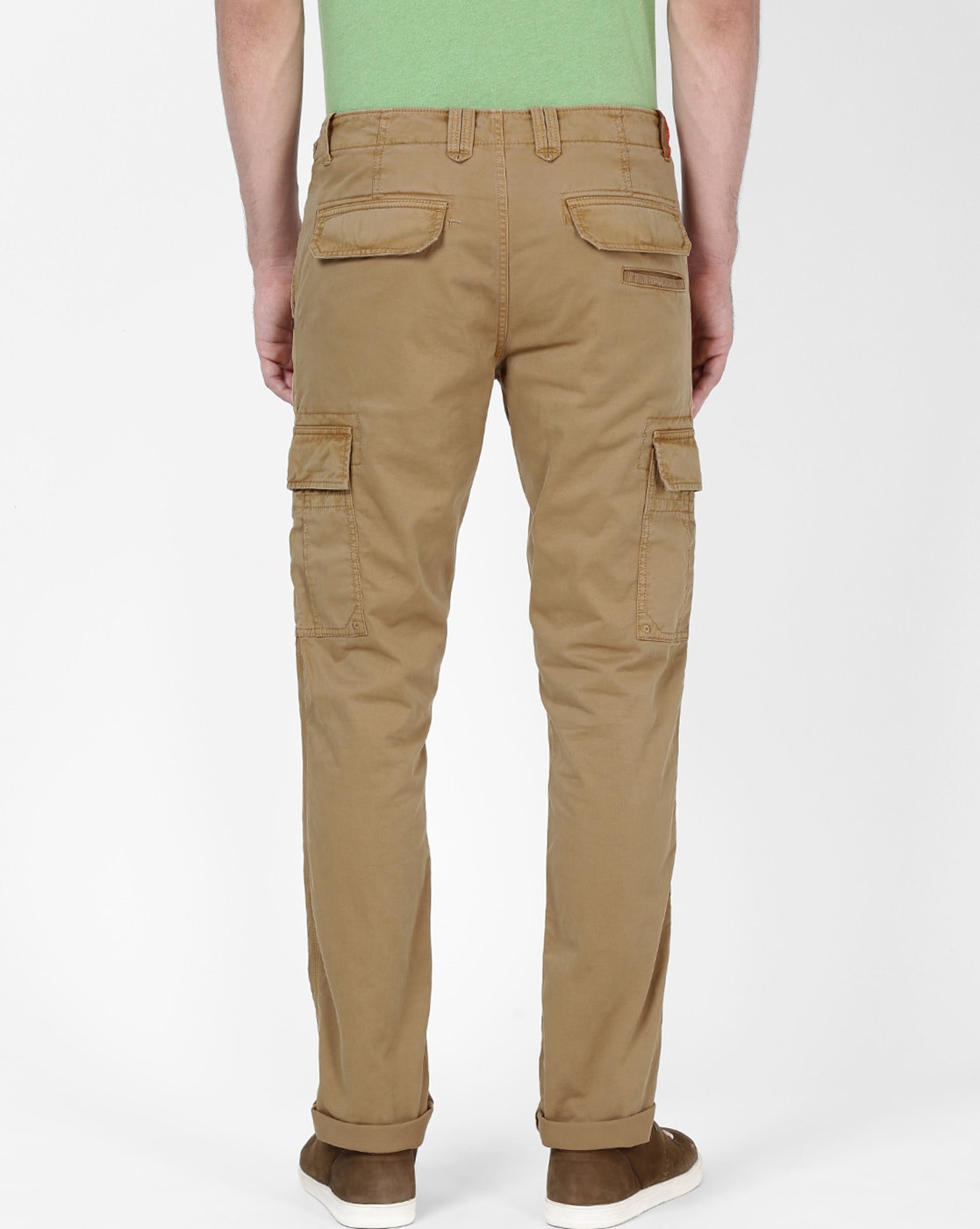 Khaki Cargo Pants | Pepe Jeans India