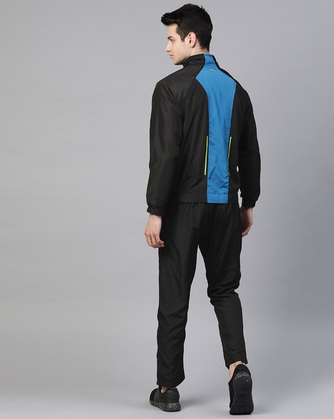 Panelled Zip-Front Tracksuit