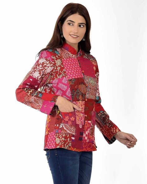 Cotton New Quilted Jacket For Women at Rs 1195/piece in Jaipur | ID:  27449012948