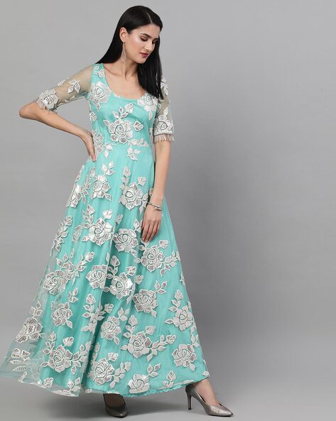 Aks maxi dress hot sale sea green