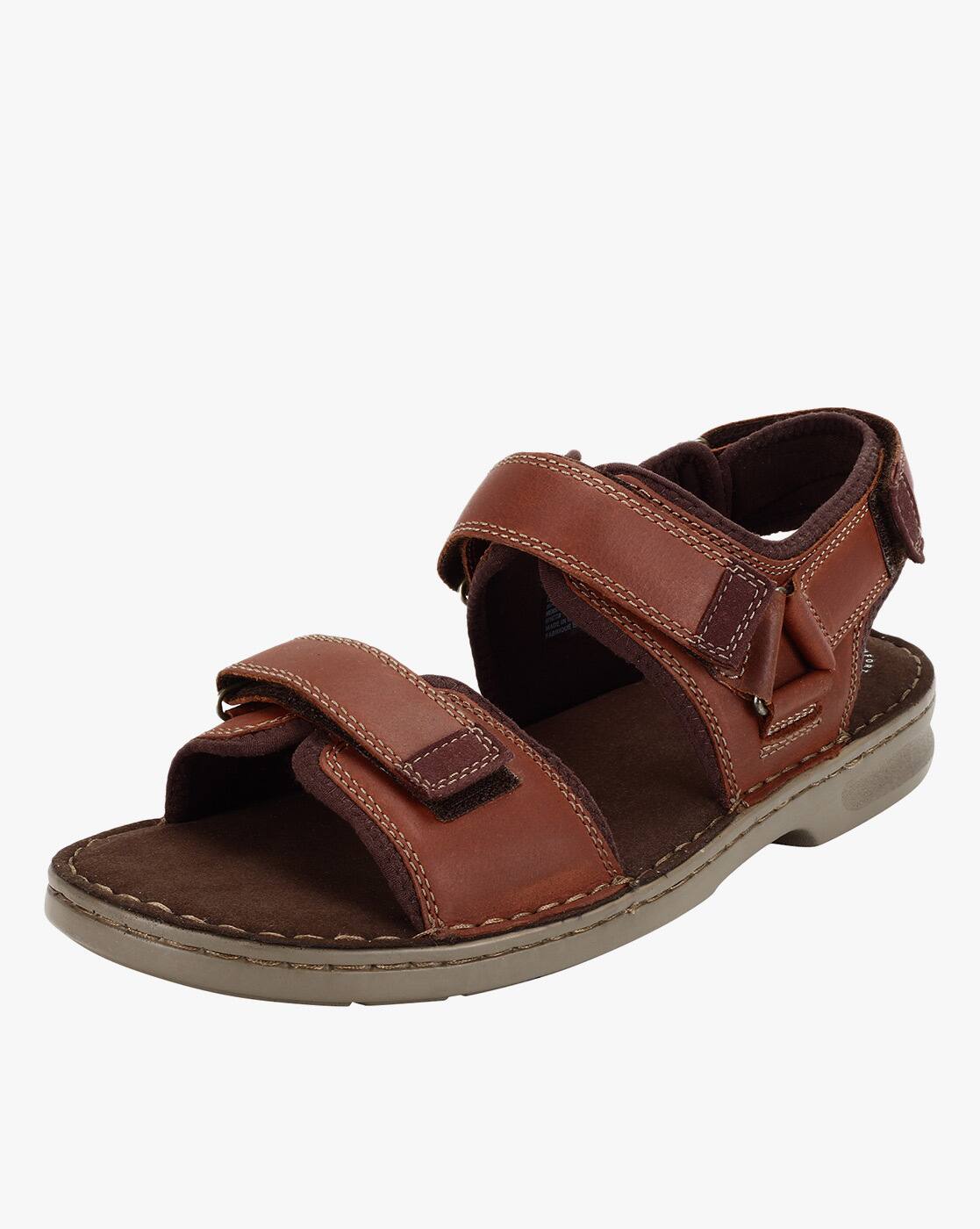 clarks brown sandals