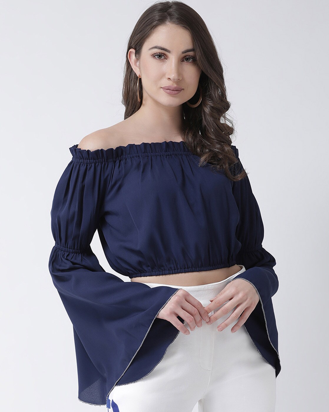 Buy Blue Tops for Women by Kassually Online