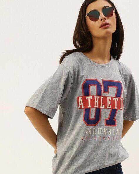 Buy Grey Tshirts for Women by DILLINGER 
