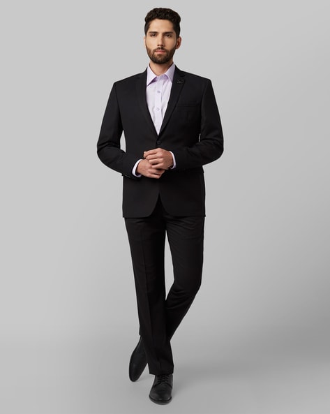 park avenue black suit