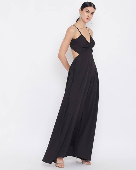 strappy gown