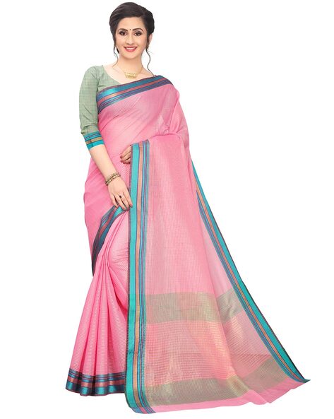 Net Pink Bollywood Party Wear Sarees at Rs 500/piece in Surat