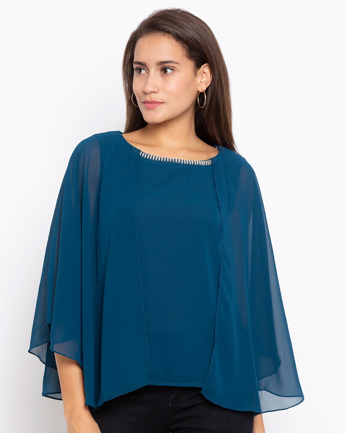 Buy Blue Tops for Women by Iti Online