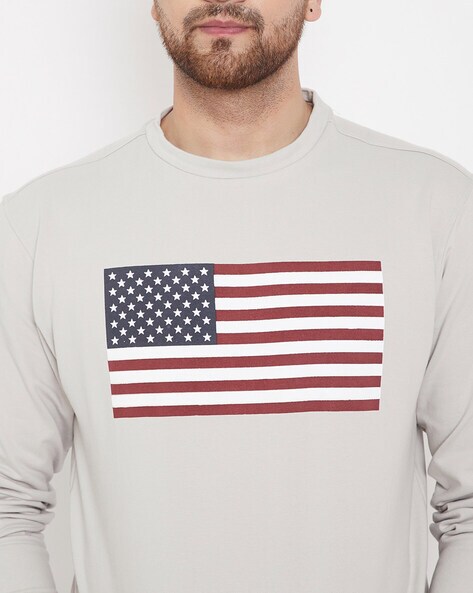 usa grey sweatshirt